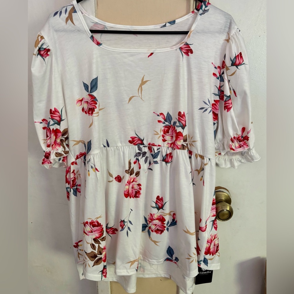 Brand new Widmile peplum top size xxl